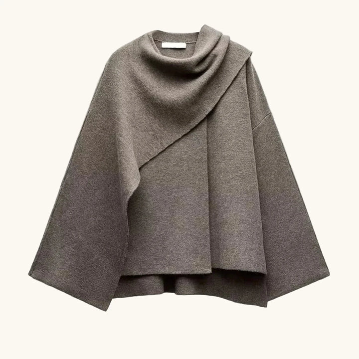 Avalith | Sophisticated Cape Overcoat