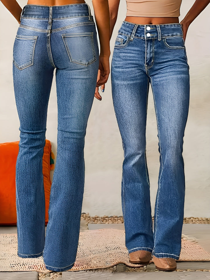 Idil | Hoge Taille Flared Jeans