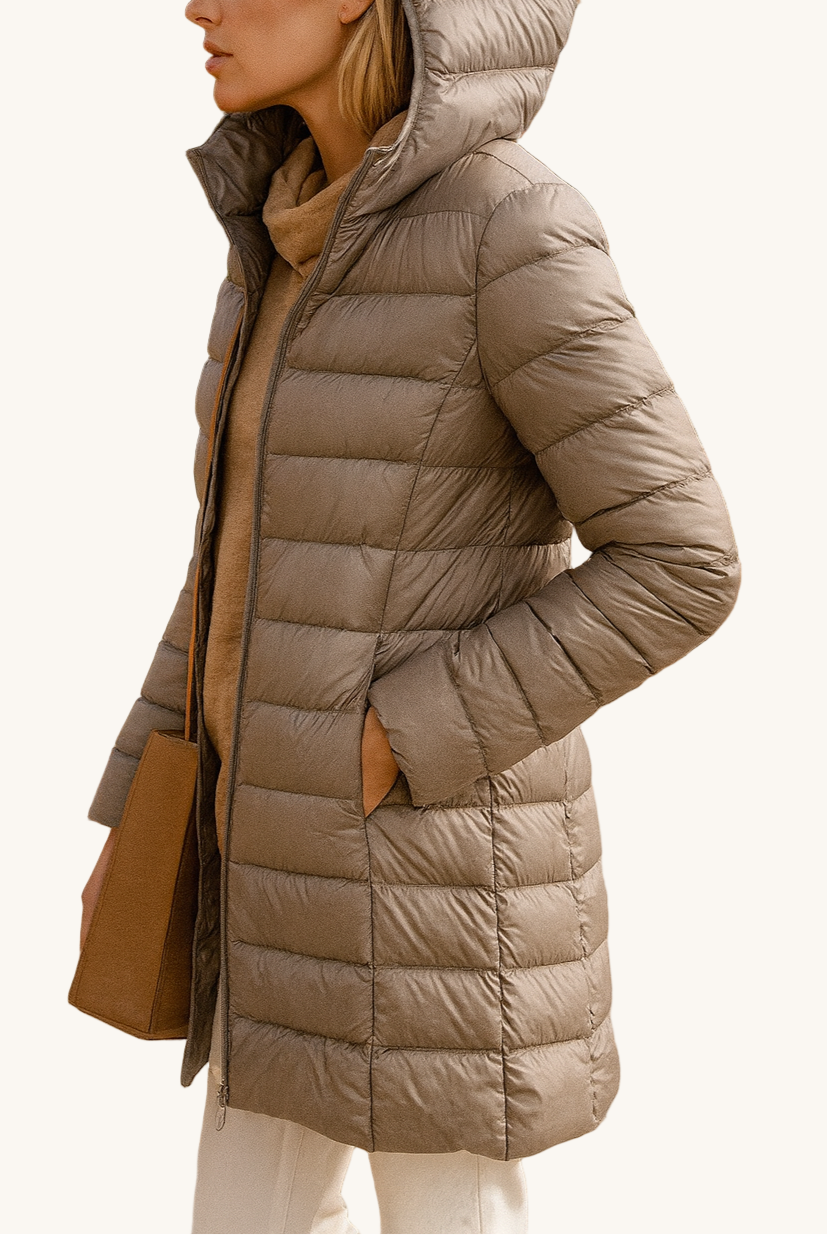 Alva | Timeless Quilted Coat – Timeless Label