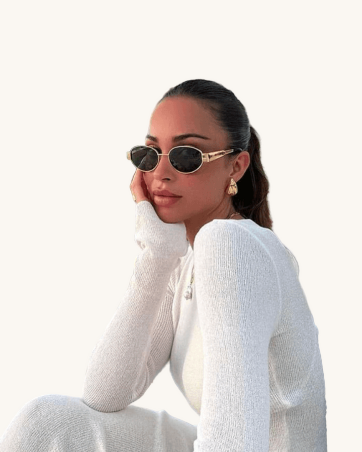 Wenna | Tijdloze ronde zonnebril in vintage stijl