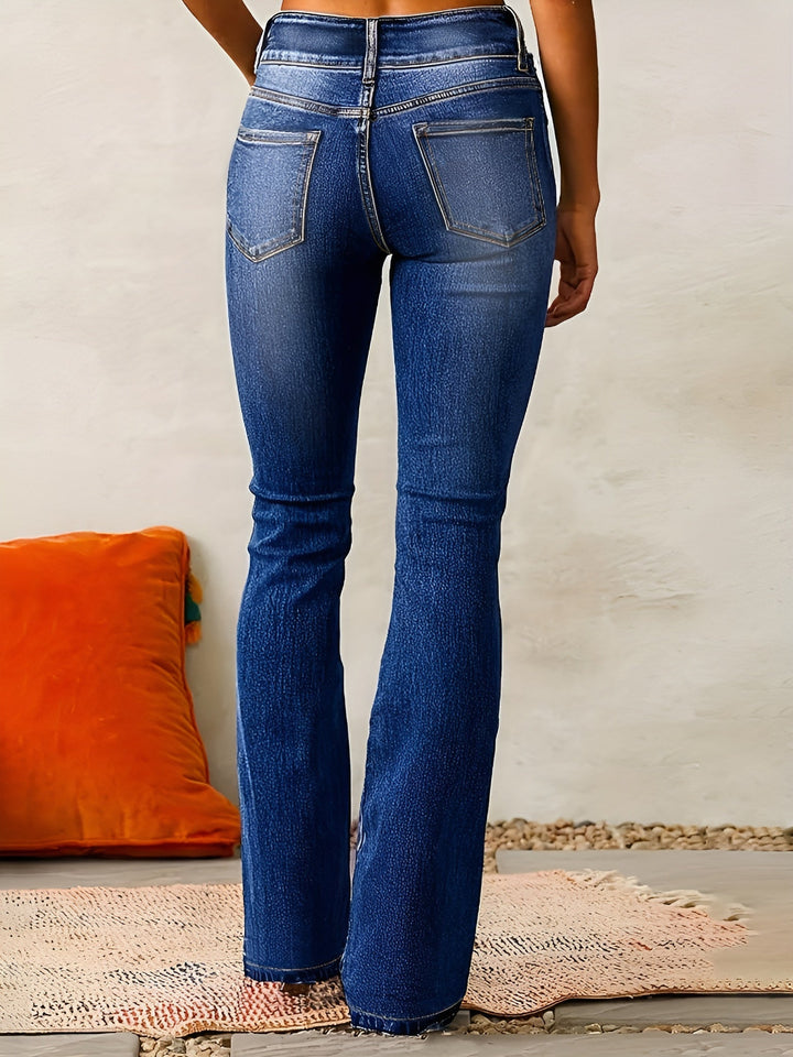 Idil | Hoge Taille Flared Jeans