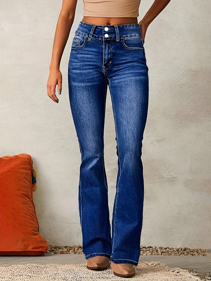 Idil | Hoge Taille Flared Jeans